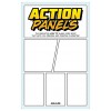 Action Panels: The Innovative How-To Blank Comic Book Journal That Gets You Creating In Minutes! (Paperback)